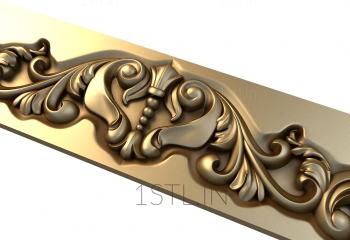 Horisontal panel (PG_0099) 3D model for CNC machine